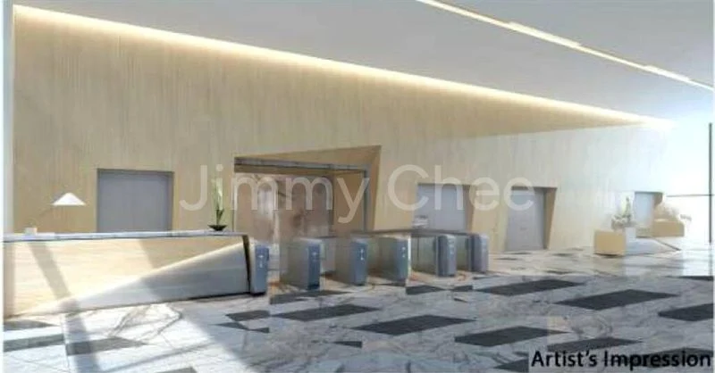 High-Tech Business Space, with Lush Greenery and a Strong Corporate Image. - Image 1