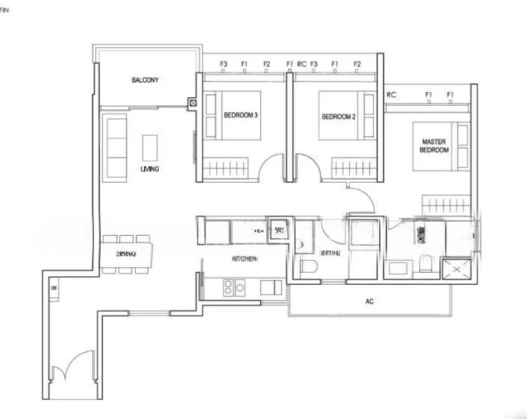 3 Bed Condo for Sale in  Penrose - Image 17