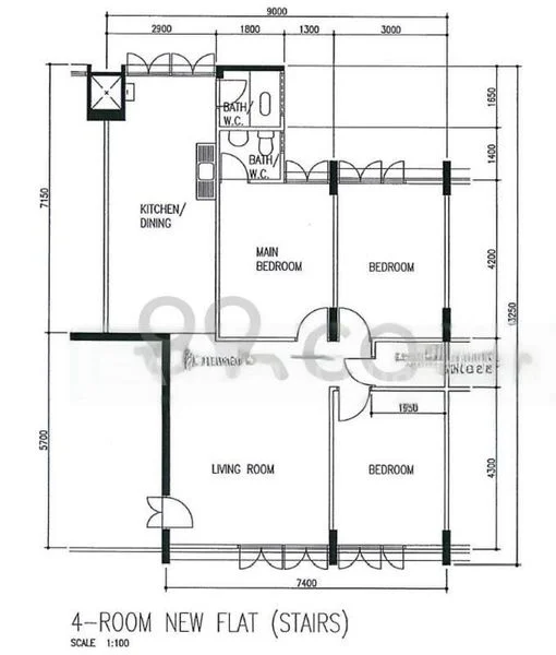 4 Room (4A) HDB for Rent in  238 Bukit Batok East Avenue 5 - Image 9
