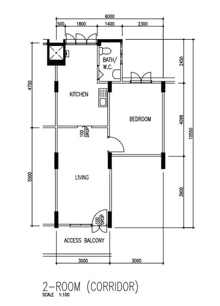 2 Room (2I) HDB for Sale in 406 Ang Mo Kio Avenue 10 - Image 7