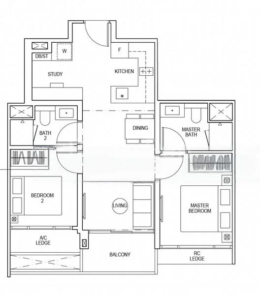 2 Bed Condo for Sale in  Piccadilly Grand / Piccadilly Galleria - Image 6