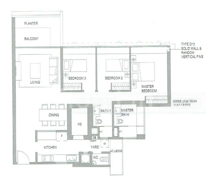 3 Bed Condo for Rent in  The Minton - Image 5
