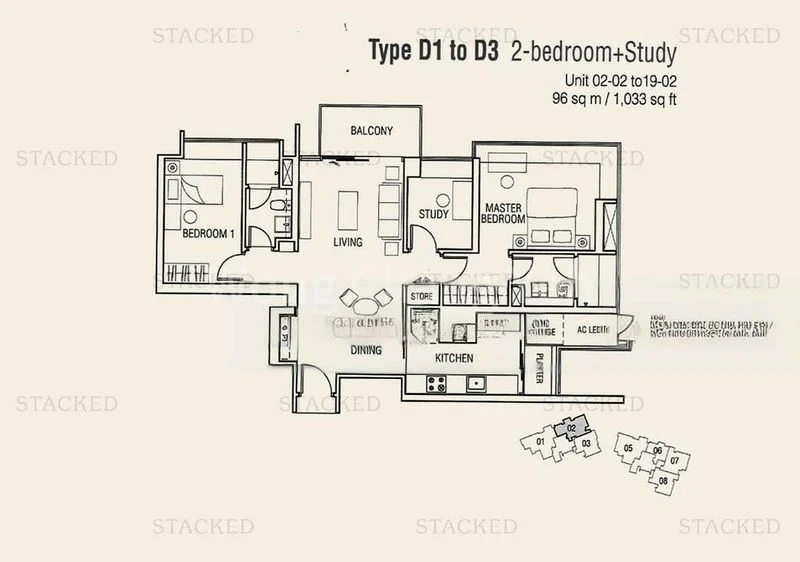 Room (Condo) for Rent in  Domain 21 - Image 9