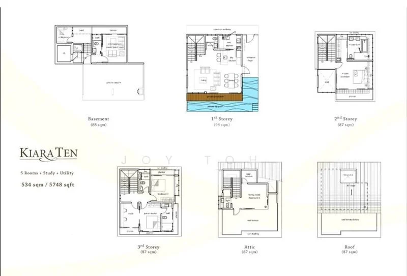 6 Bed Cluster House (Landed) for Sale in Kiara 10 - Image 19