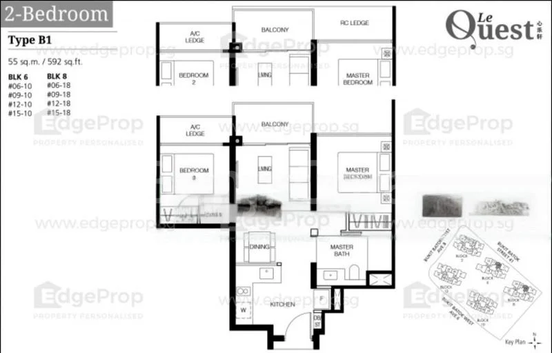 2 Bed Condo for Sale in  Le Quest - Image 10