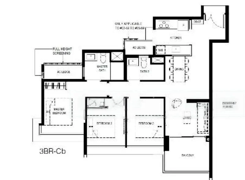3 Bed Condo for Rent in  Normanton Park - Image 11