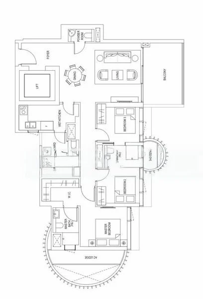3 Bed Condo for Rent in Klimt Cairnhill - Image 18