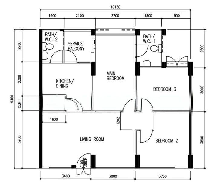 4 Room (4A) HDB for Sale in  508 Jelapang Road - Image 8