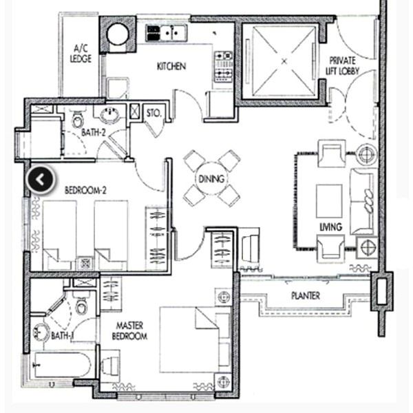 2 Bed Condo for Sale in  Caribbean At Keppel Bay - Image 7