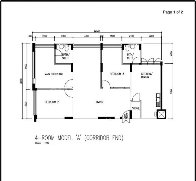 4 Room (4A) HDB for Sale in  259 Kim Keat Avenue - Image 16