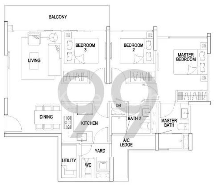 Common Room (Condo) for Rent in  Flo Residence - Image 6