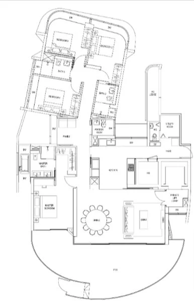 4+1 Bed Condo for Sale in Cape Royale - Image 9