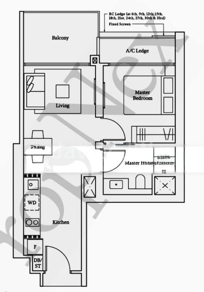 1 Bed Condo for Rent in  Avenue South Residence - Image 6