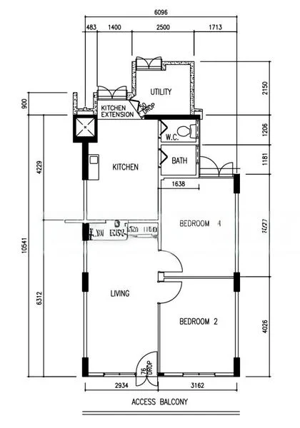 3 Room (3I) HDB for Sale in  98 Aljunied Crescent - Image 7