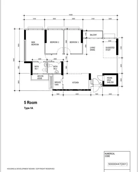 5 Room (5I) HDB for Sale in  101A Canberra Street - Image 21