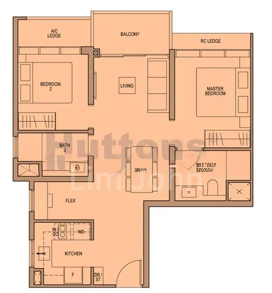 2 Bed Condo for Sale in Lentor Modern / Lentor Modern Mall - Image 7