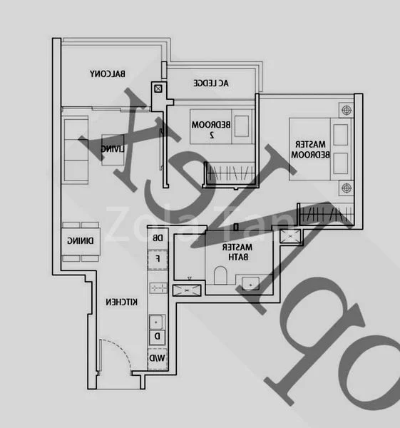 2 Bed Condo for Rent in JadeScape - Image 8