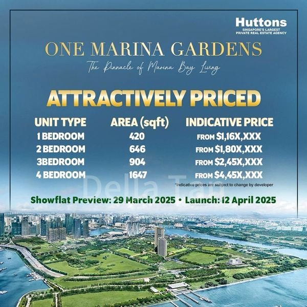 4 Bed Apartment (Condo) for Sale in  One Marina Gardens - Image 5