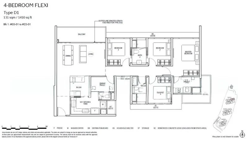 4 Bed Condo for Rent in  Piccadilly Grand / Piccadilly Galleria - Image 18