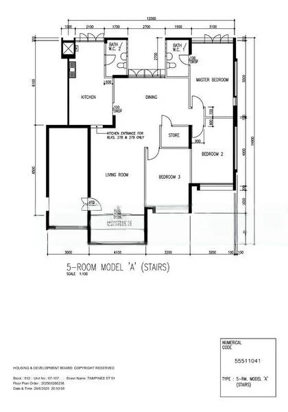 5 Room (5A) HDB for Sale in 912 Tampines Street 91 - Image 8