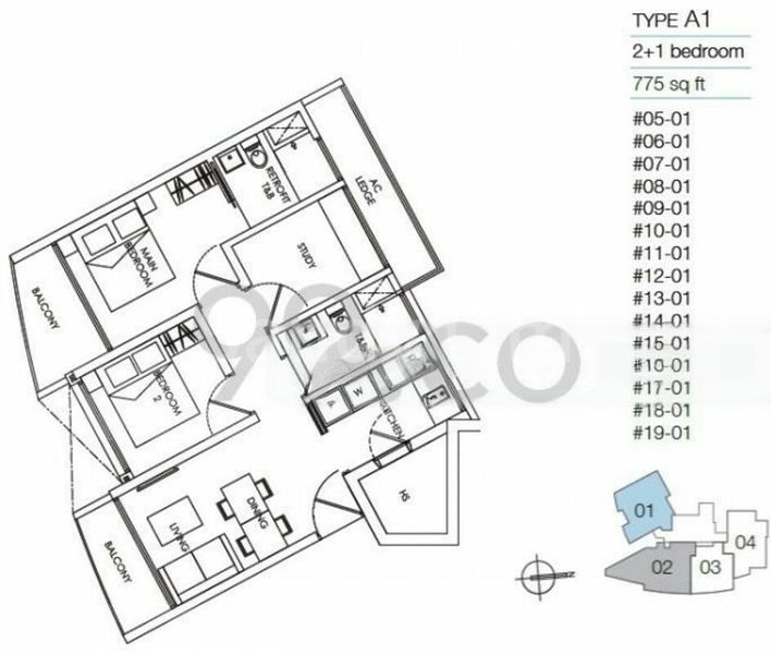 3 Bed Condo for Rent in  8M Residences - Image 14