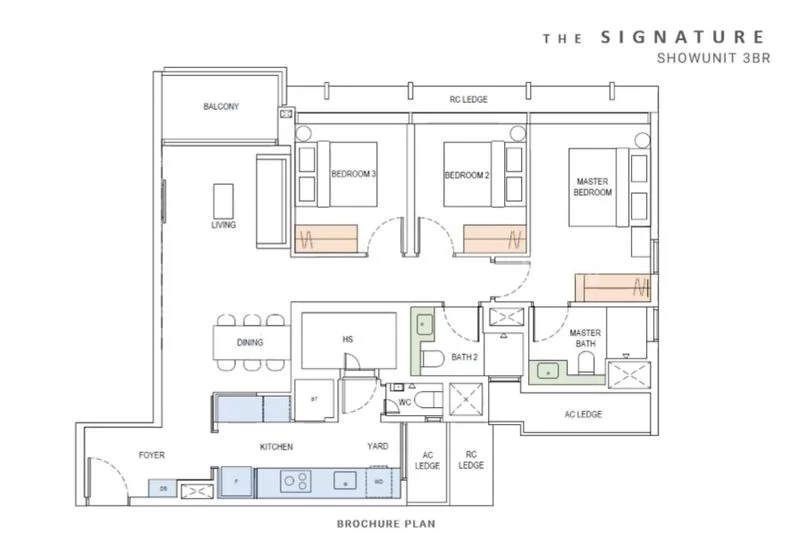 3 Bed Condo for Sale in The Continuum - Image 6