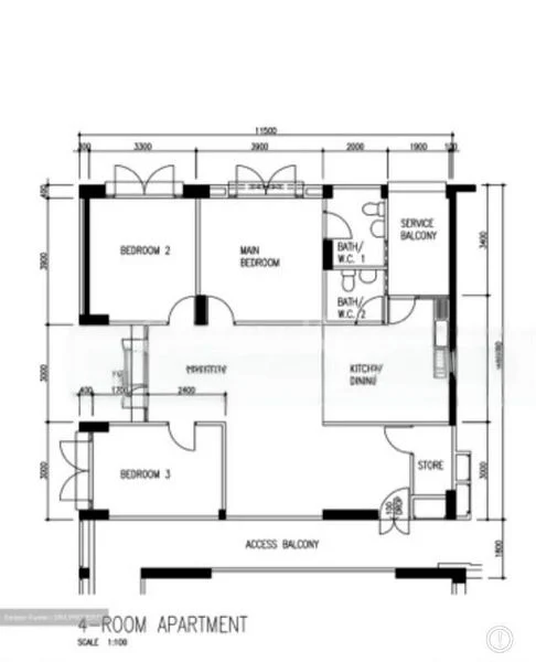 4 Room (4A) HDB for Rent in  20 Queen's Close - Image 14