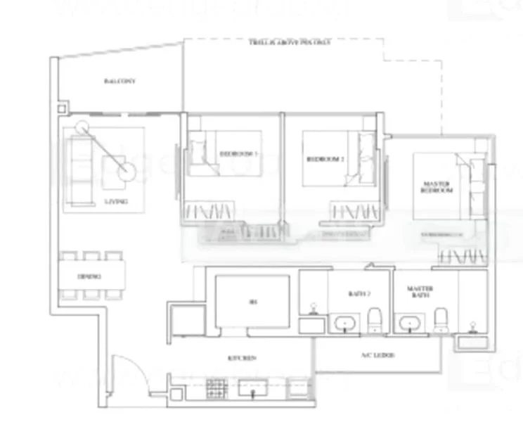 3 Bed Executive Condo for Rent in  1 Canberra - Image 18