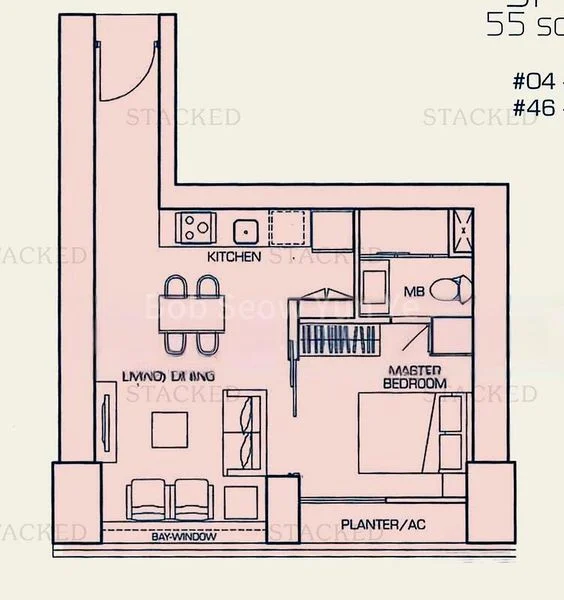 1 Bed Condo for Rent in  The Sail @ Marina Bay - Image 8