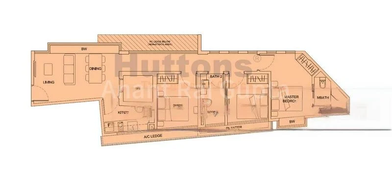 3 Bed Condo for Rent in  Parkwood Residences - Image 19