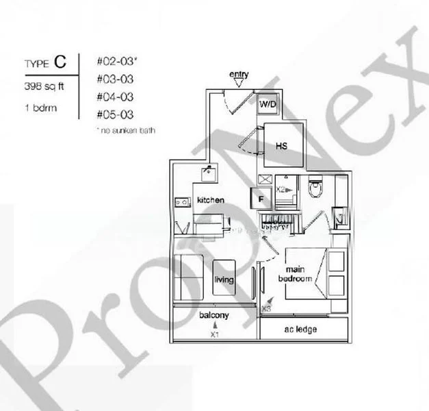1 Bed Condo for Sale in Opal Suites - Image 4