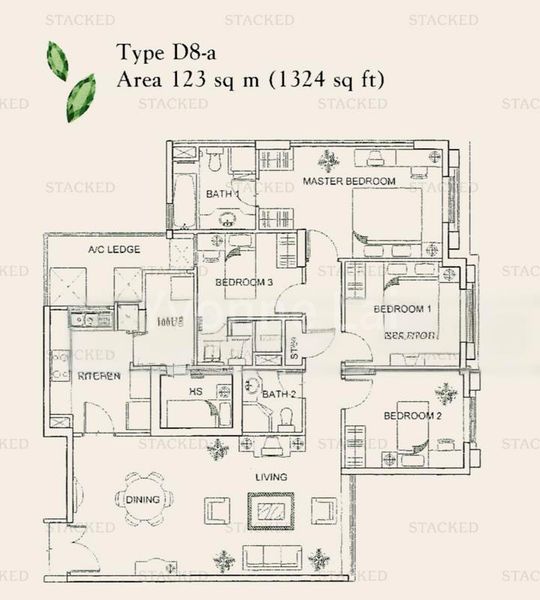 Common Room (Condo) for Rent in  Yishun Emerald - Image 11