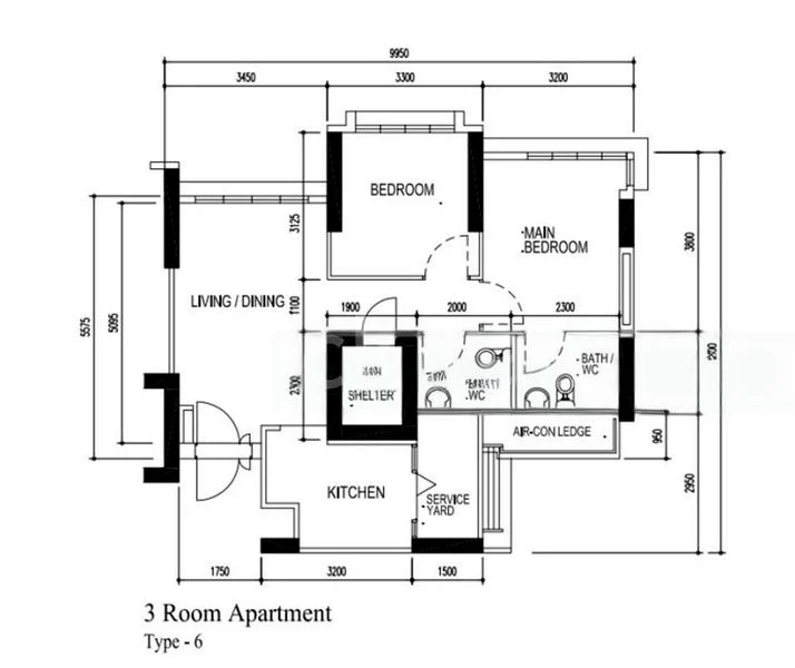 3 Room (3A) HDB for Rent in  29 Ghim Moh Link - Image 7