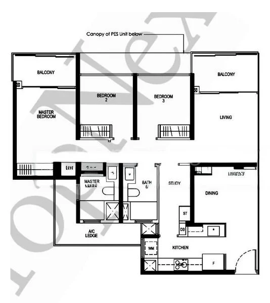 3 Bed Condo for Rent in  Daintree Residence - Image 12