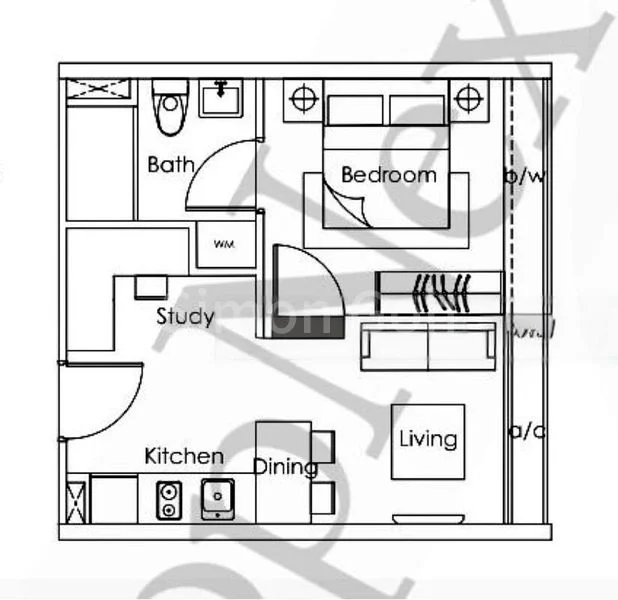 1 Bed Apartment (Condo) for Sale in  Vibes @ East Coast - Image 11