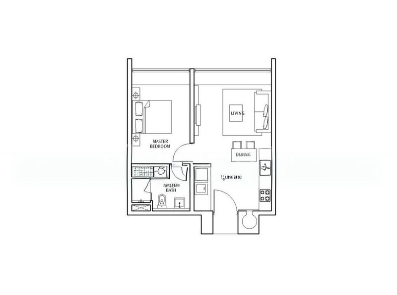 1 Bed Condo for Rent in  The Sea View - Image 9
