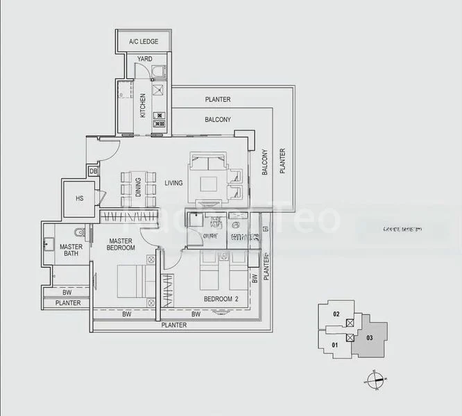 2 Bed Condo for Rent in  Luma - Image 8