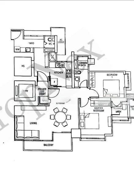 2 Bed Condo for Rent in  The Ansley - Image 18