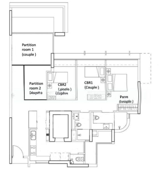 Common Room (Condo) for Rent in  Double Bay Residences - Image 19
