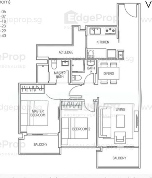 2 Bed Condo for Rent in  Vacanza @ East - Image 12