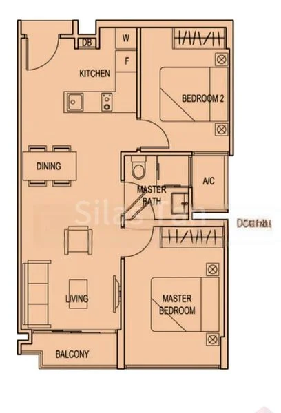 2 Bed Apartment (Condo) for Rent in  Space @ Kovan - Image 14