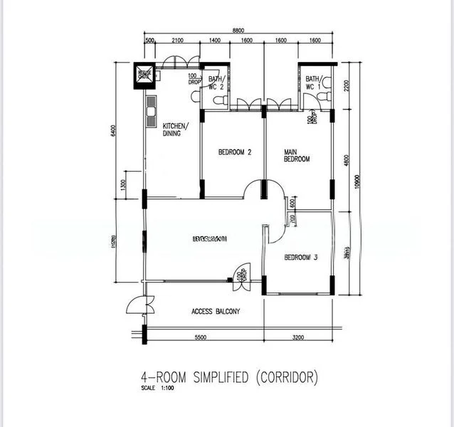 4 Room (4S) HDB for Sale in  447 Tampines Street 42 - Image 6