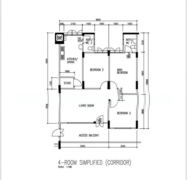 4 Room (4S) HDB for Sale in  447 Tampines Street 42 - Image 7