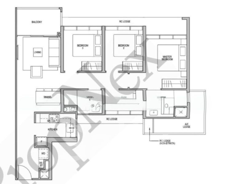 3 Bed Condo for Rent in  Lentor Modern / Lentor Modern Mall - Image 7