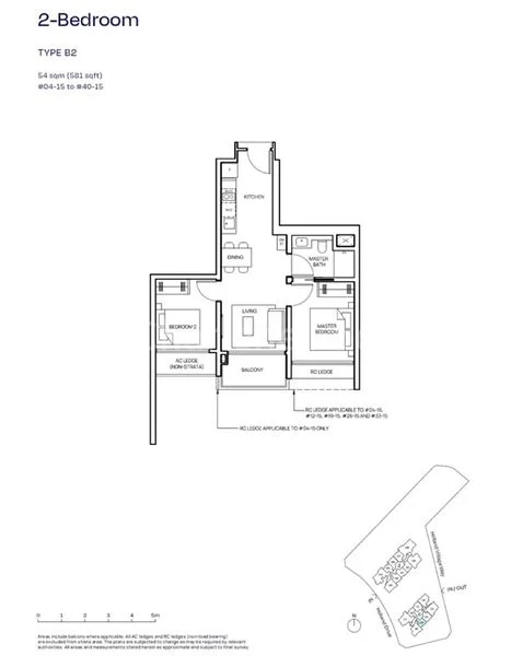 2 Bed Condo for Sale in Skye at Holland - Image 13