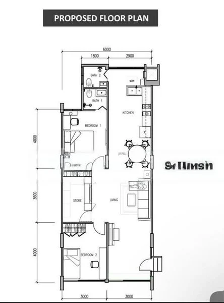 3 Room (3NG) HDB for Sale in  465 Ang Mo Kio Avenue 10 - Image 7
