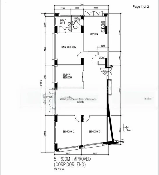 5 Room (5I) HDB for Rent in  568 Pasir Ris Street 51 - Image 8