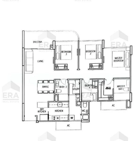 4 Bed Condo for Rent in Riversound Residence - Image 11