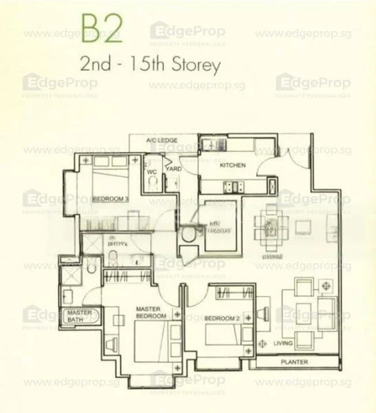 3 Bed Condo for Rent in  Amaranda Gardens - Image 5