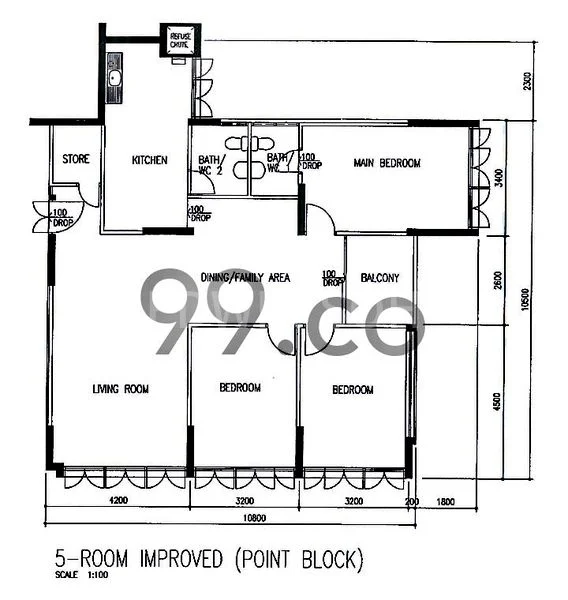 5 Room (5I) HDB for Sale in  103 Jurong East Street 13 - Image 10